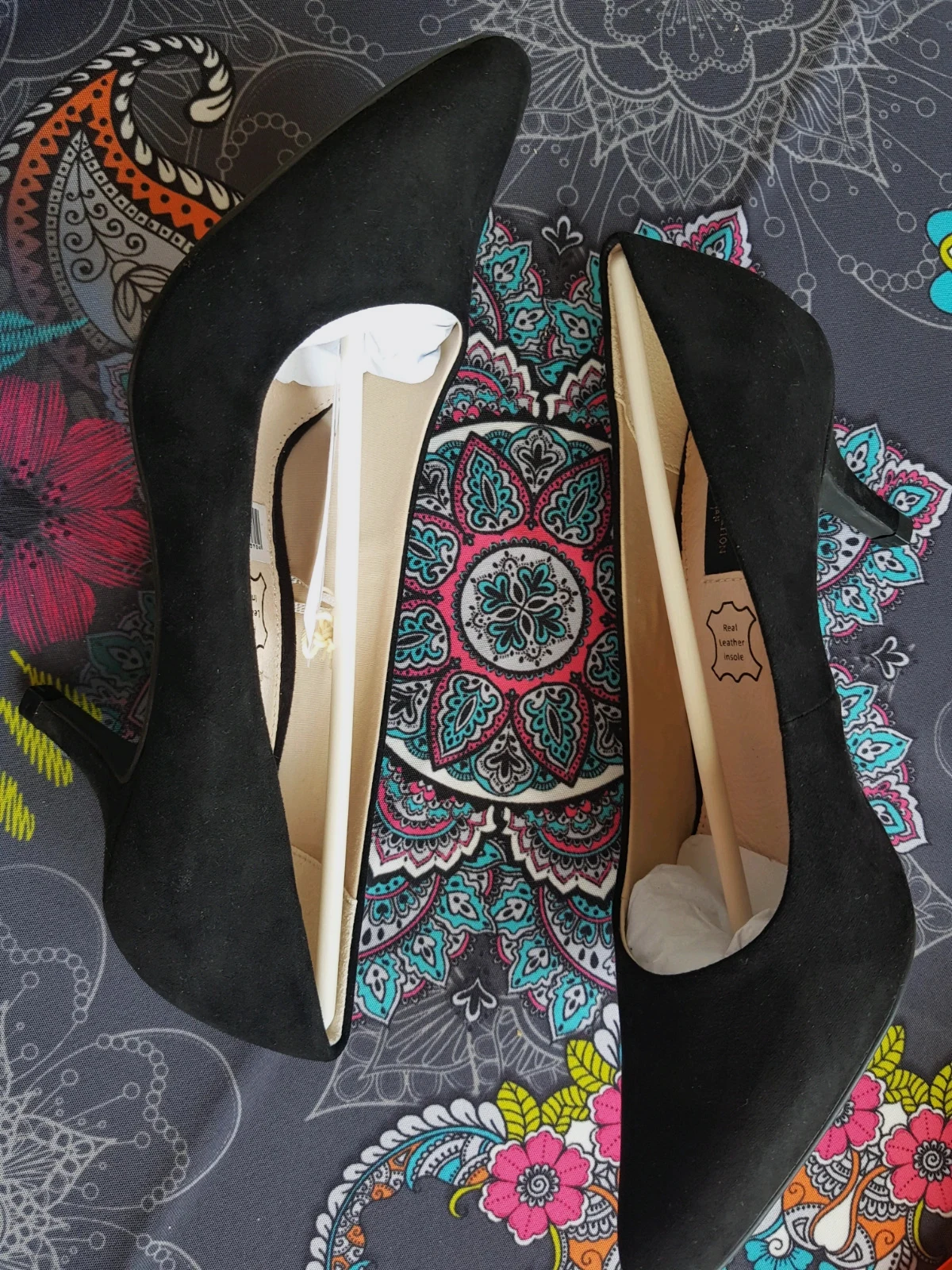 Zapato negro talla 36 (amsl)
