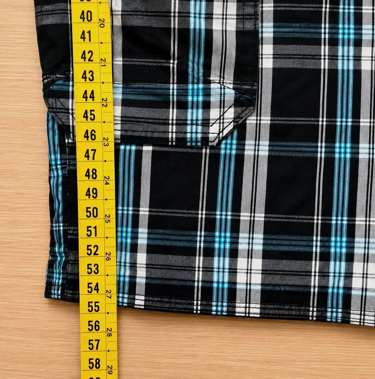 Bermudas cargo de cuadros c&a talla 170/176 – C&A – taille 15 ans / 170 cm 2