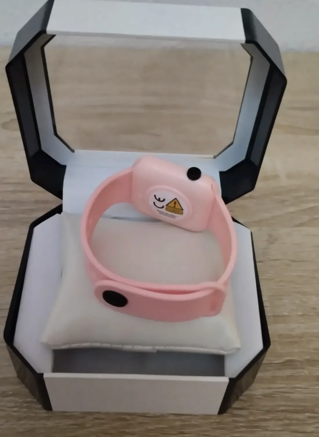 Reloj inteligente pantalla LED rosa – Sin marca – rosa 4