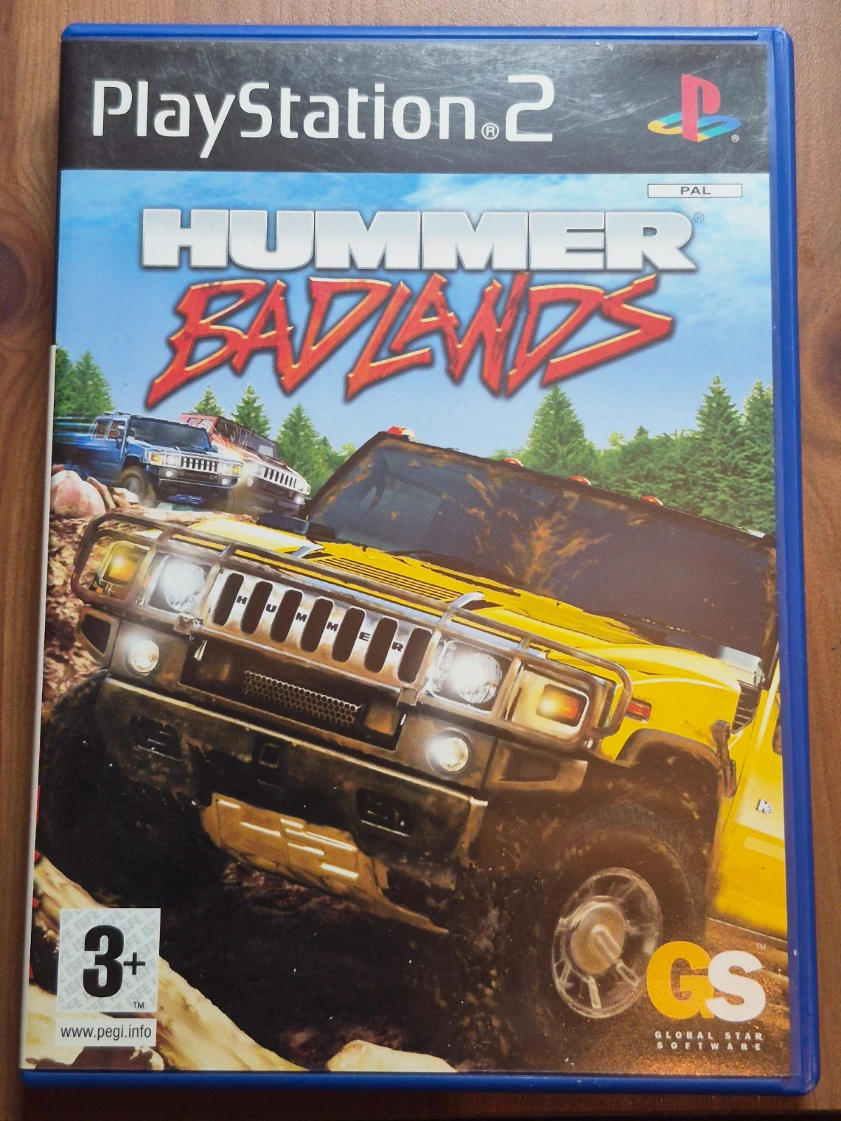 Jeu Hummer Badlands pour PS2 (anglais)