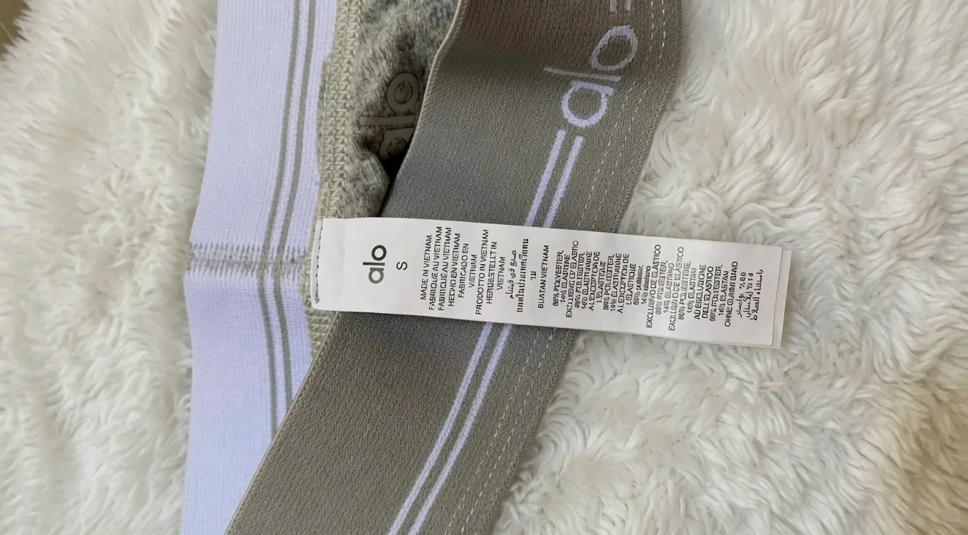 Ensemble legging alo yoga gris – Alo – gris clair 2