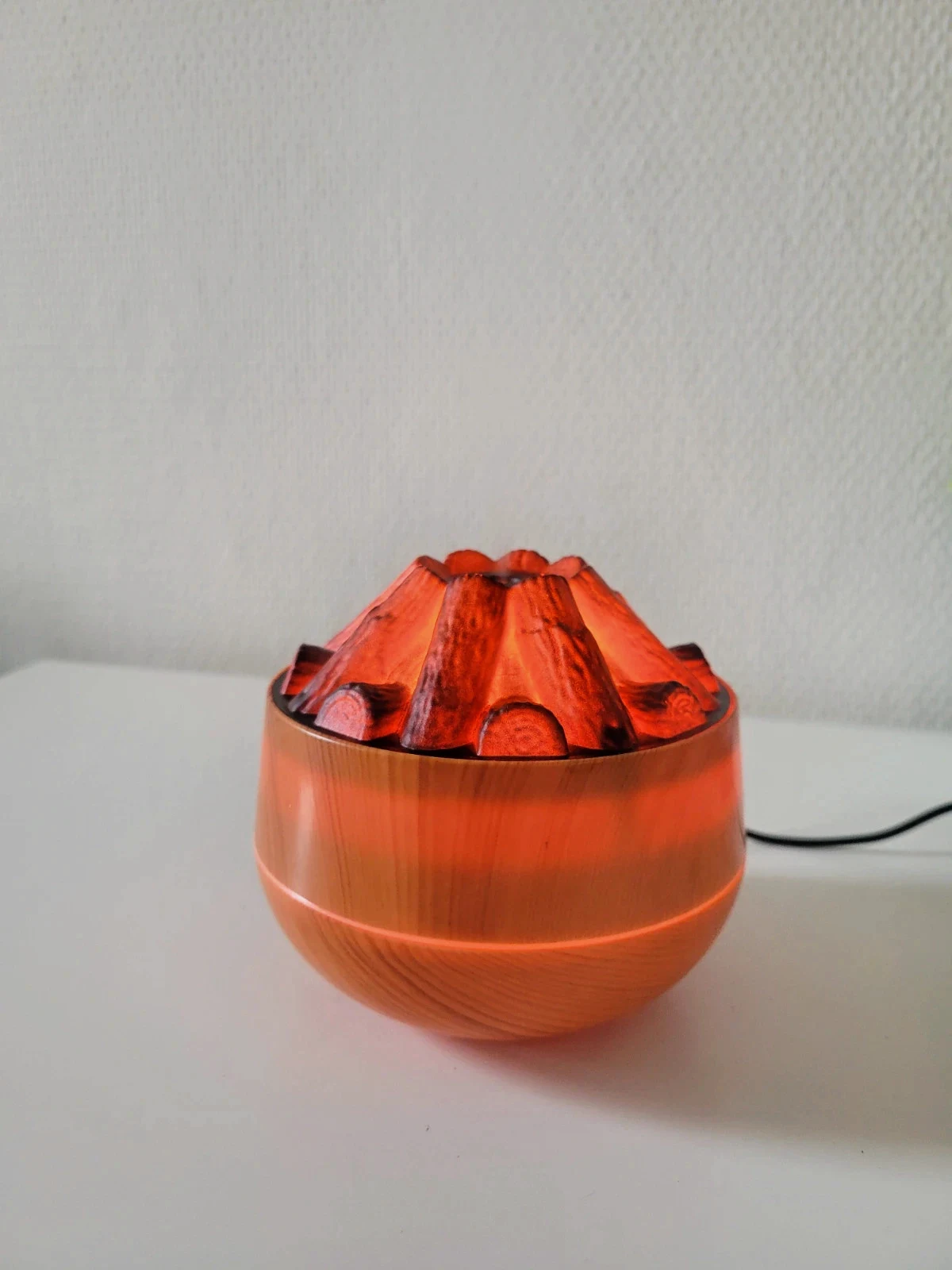 Humidificateur flamme
