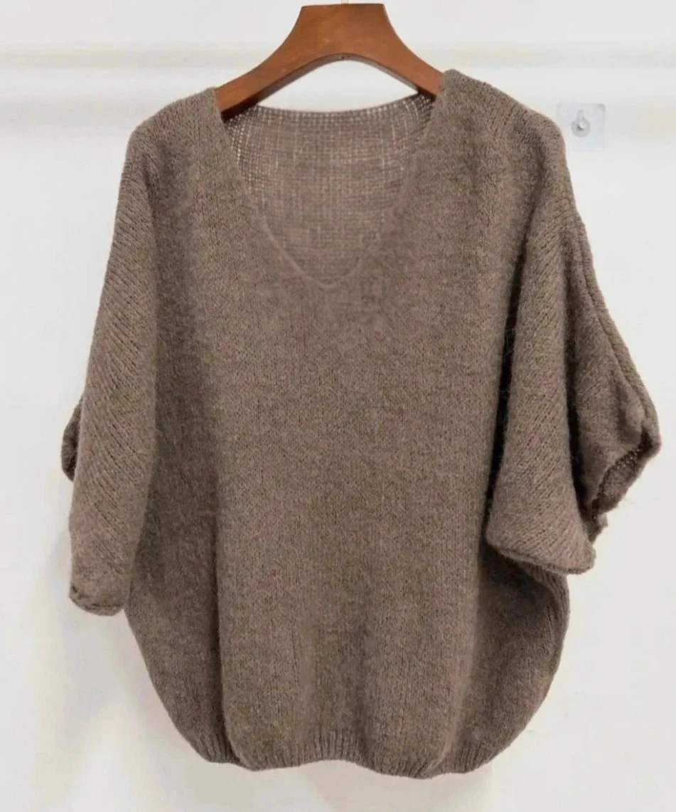 Pull oversize - 30% alpaga - TU 36 au 44