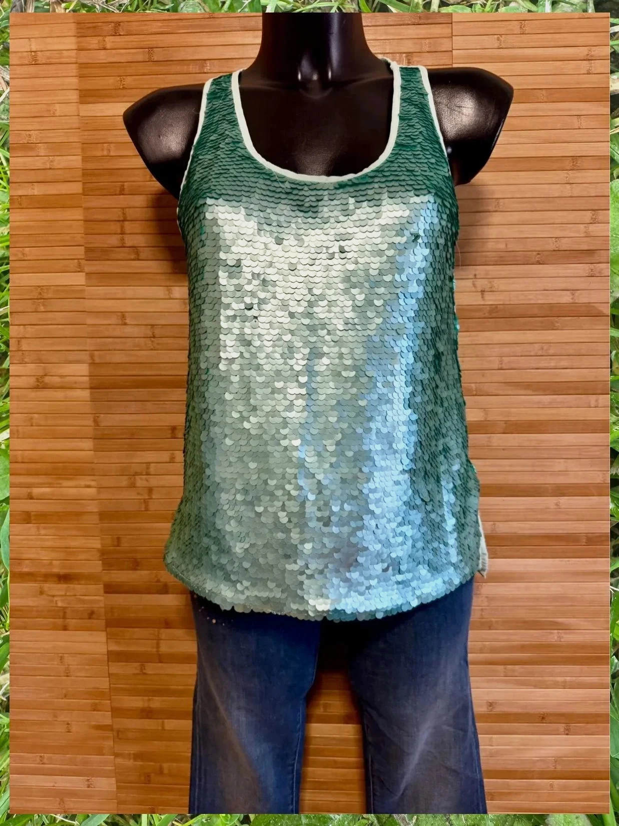 Divina blusa lentejuelas marca Mossimo , talla S 😍 – Mossimo – taille S / 36 / 8