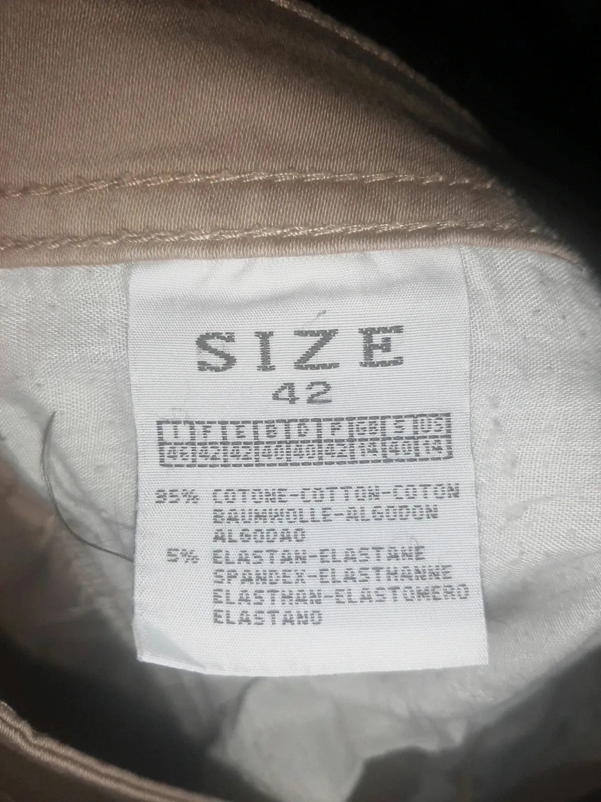 Pantalones marrón – taille XL / 42 / 14 3