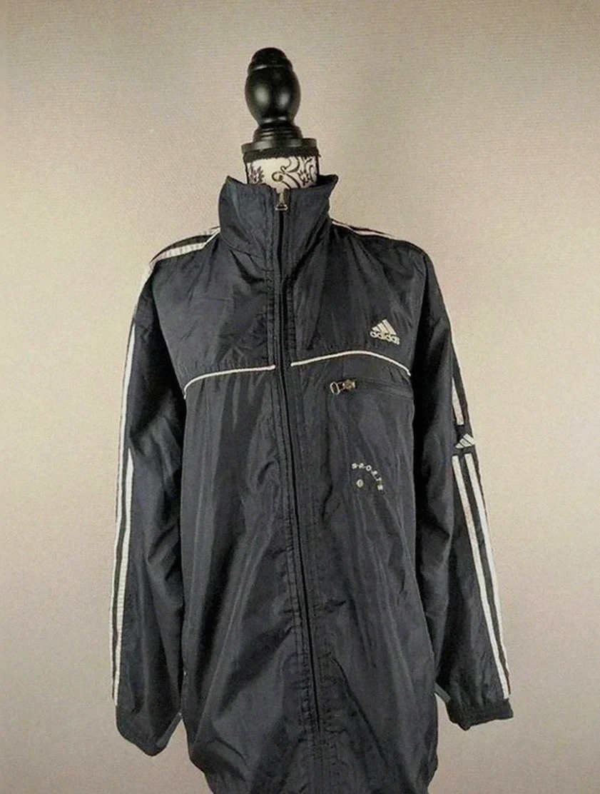 Veste Adidas vintage coupe-vent sportswear – taille indiquée Xxxxxl (correspond à un Xl actuel)