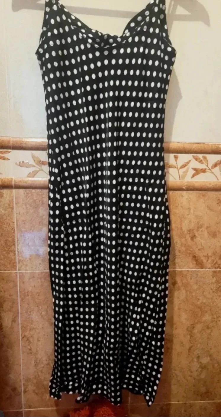 Precioso Vestido Lencero de Lunares de Zara, Talla M – Zara – taille M / 38 / 10 2