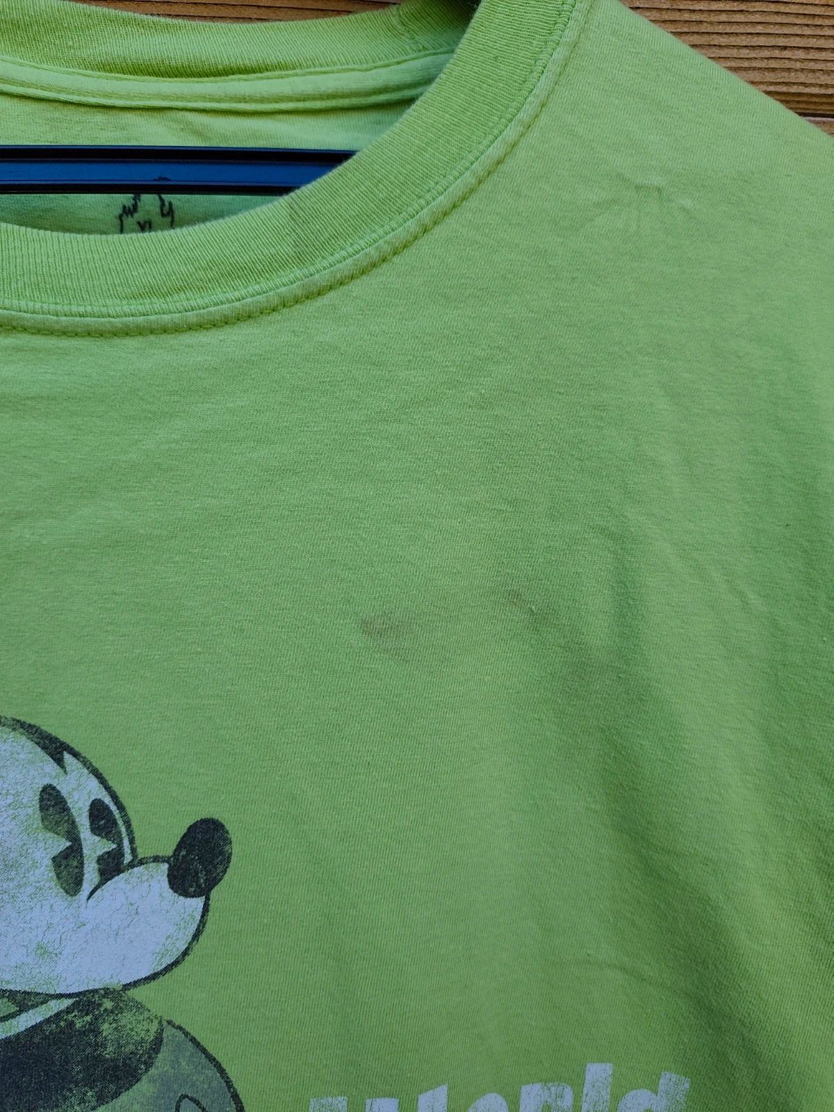 T-shirt Mickey Walt Disney World vert anis – Disney – vert anis – taille XL 3