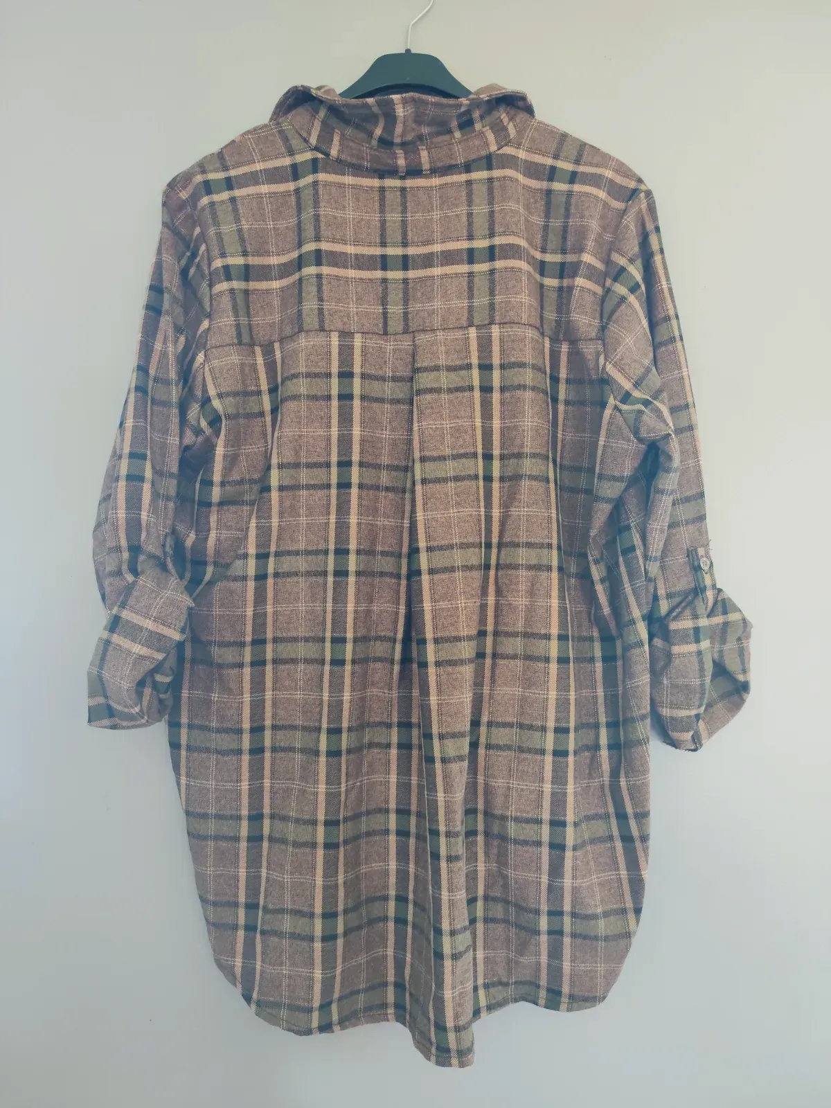 Chemise à carreaux Capucine Moda dorée – Capucine Moda – taille Taille unique 6