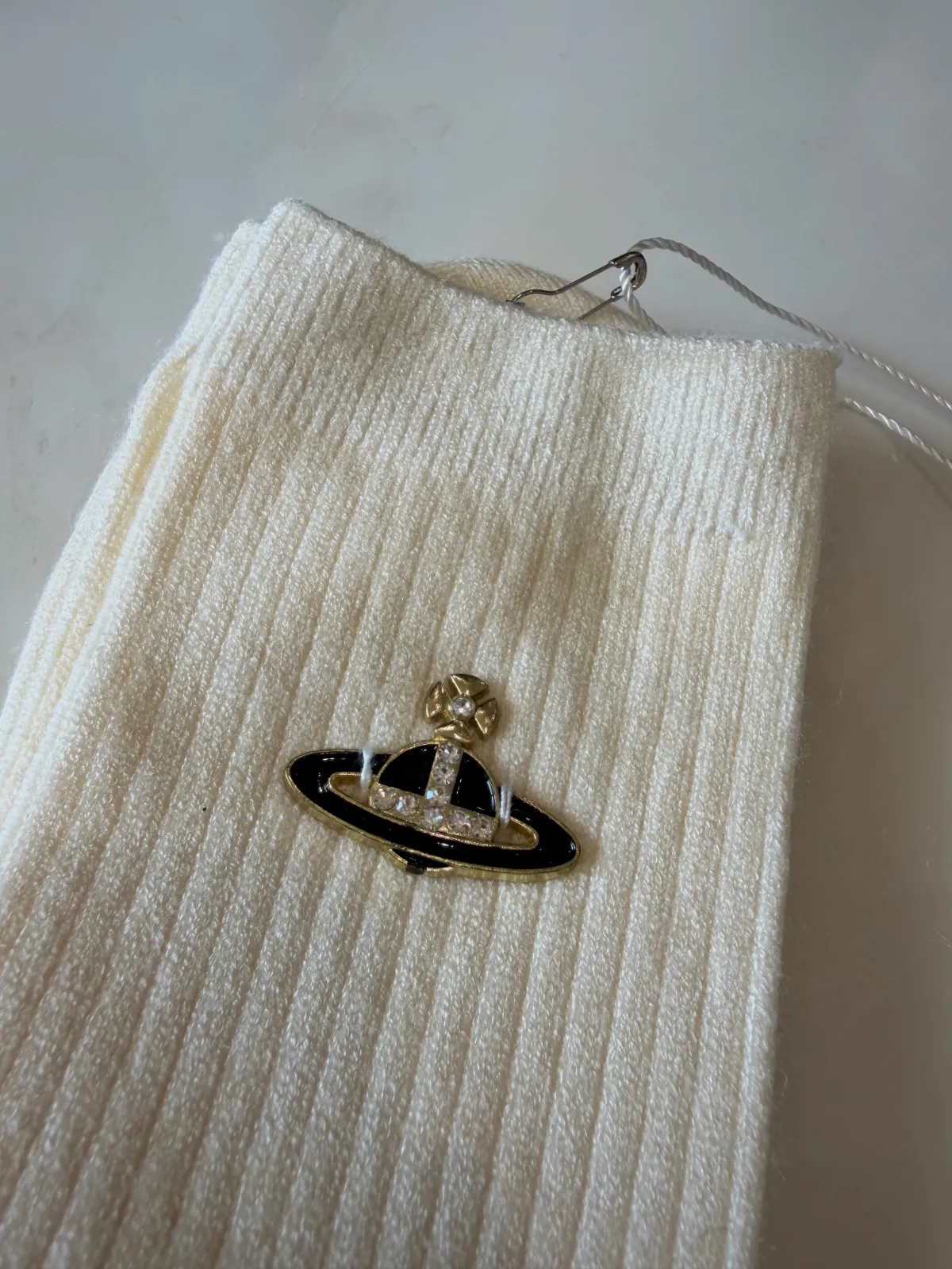 Chaussettes Vivienne Westwood neuves – Vivienne Westwood – crème – taille S 2