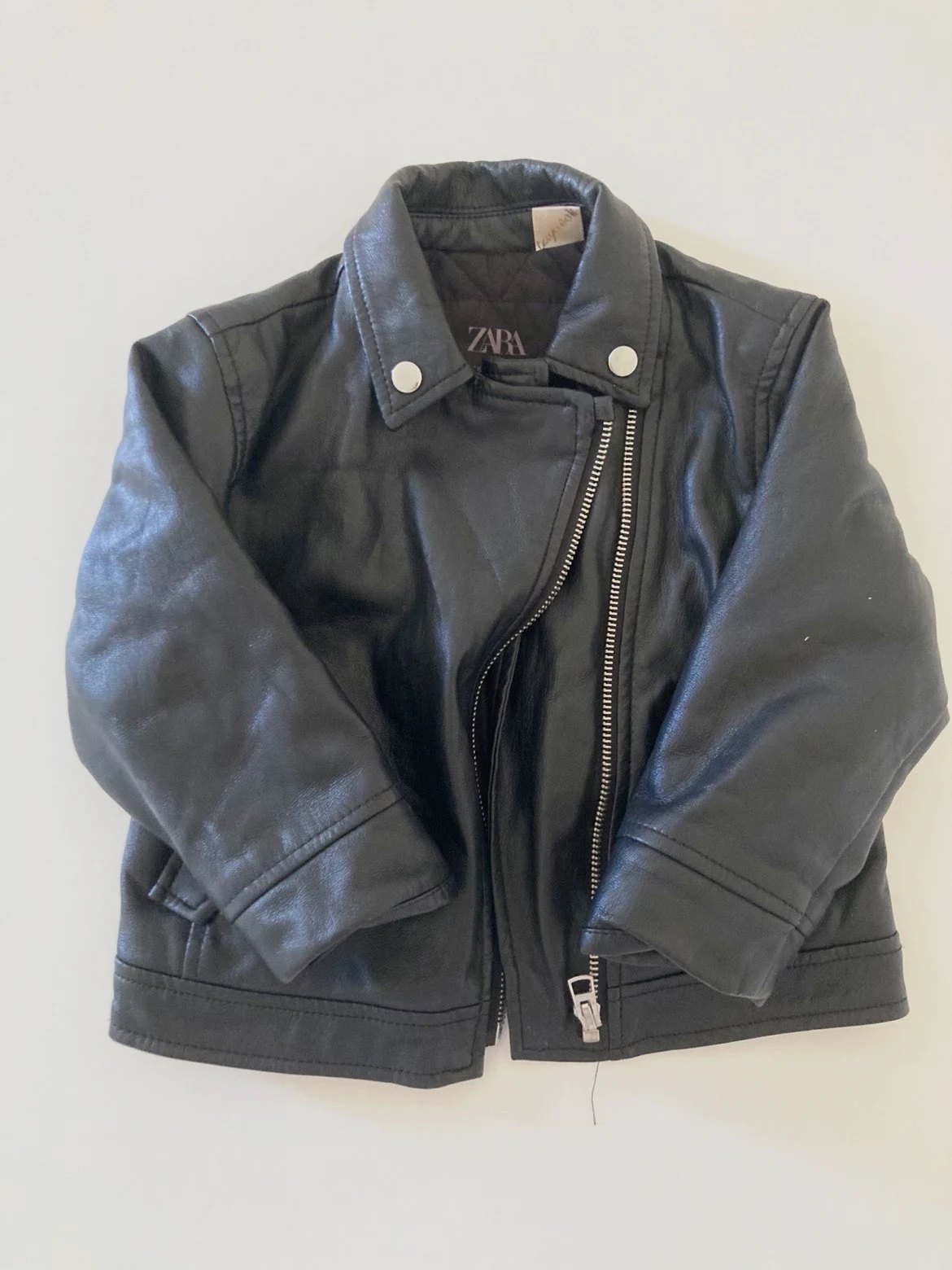 Blouson perfecto en similicuir Zara 18-24 mois – Zara – taille 24 mois