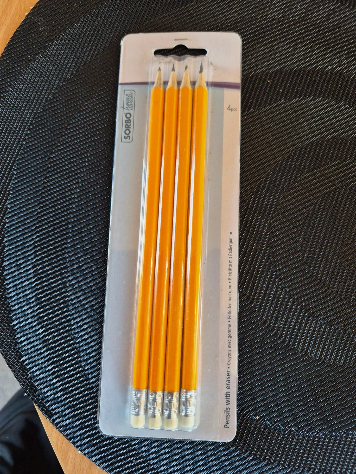 Lot de 4 crayons à papier HB neufs - Sorbo Home – sorbo home