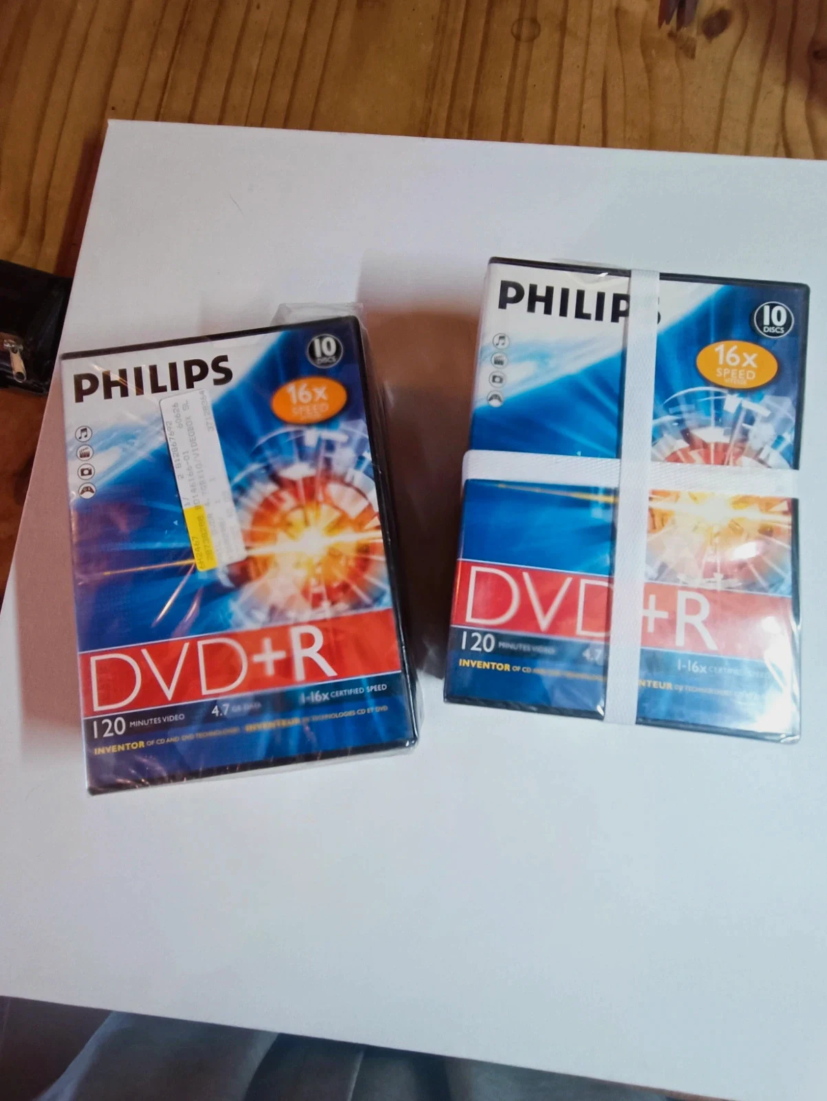 Lot de 20 Dvd+R Philips sous blister