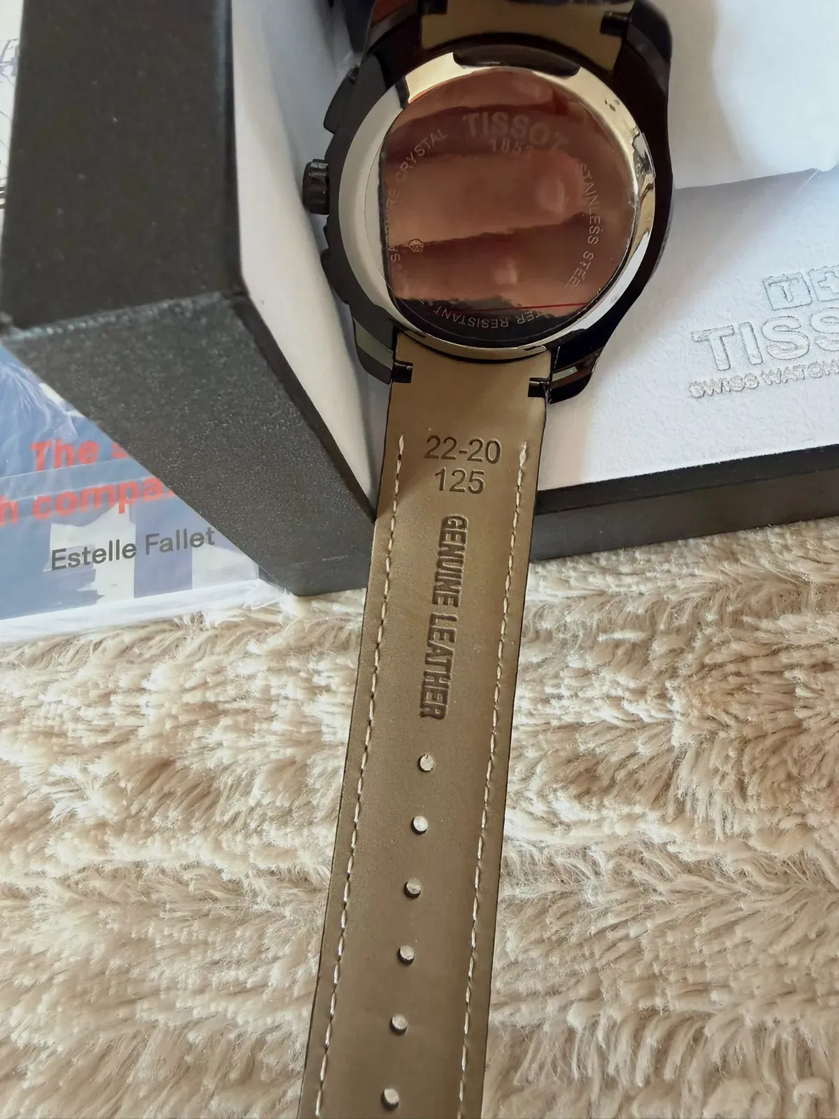 Montre Tissot chronographe noire – Tissot – noir 9