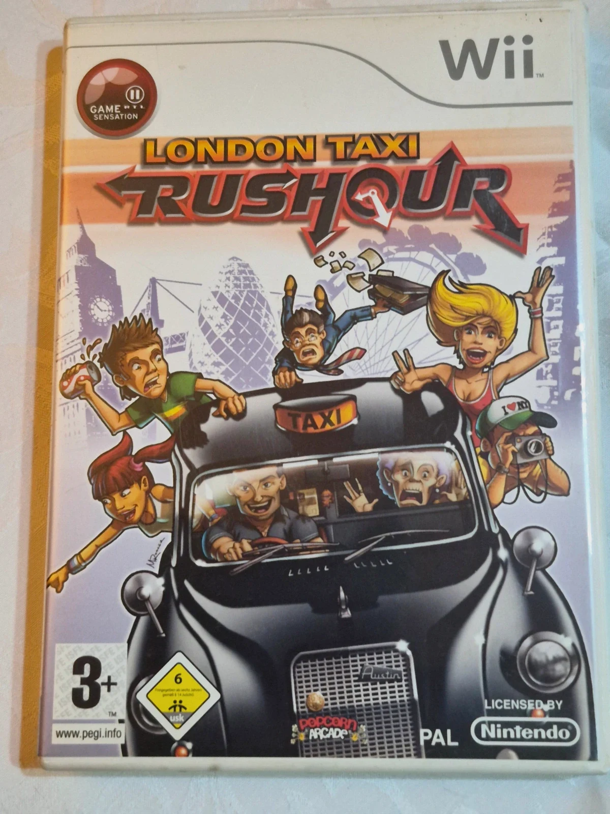 Jeu London Taxi rushour pour Wii complet