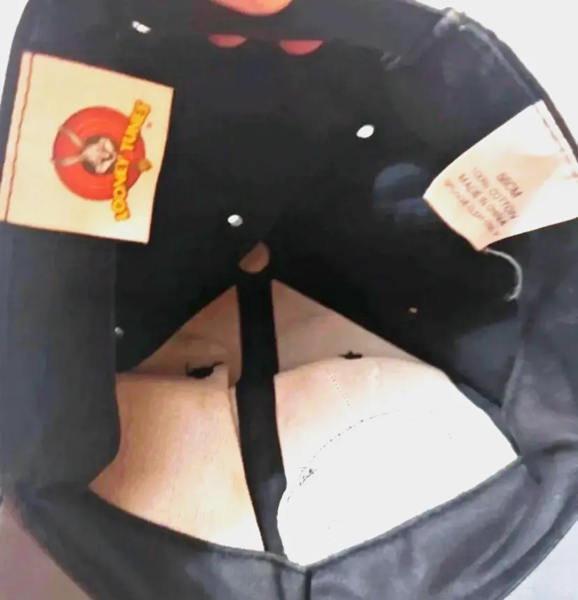 Casquette Tweety noire brodée – bon – noire – taille Taille unique 2