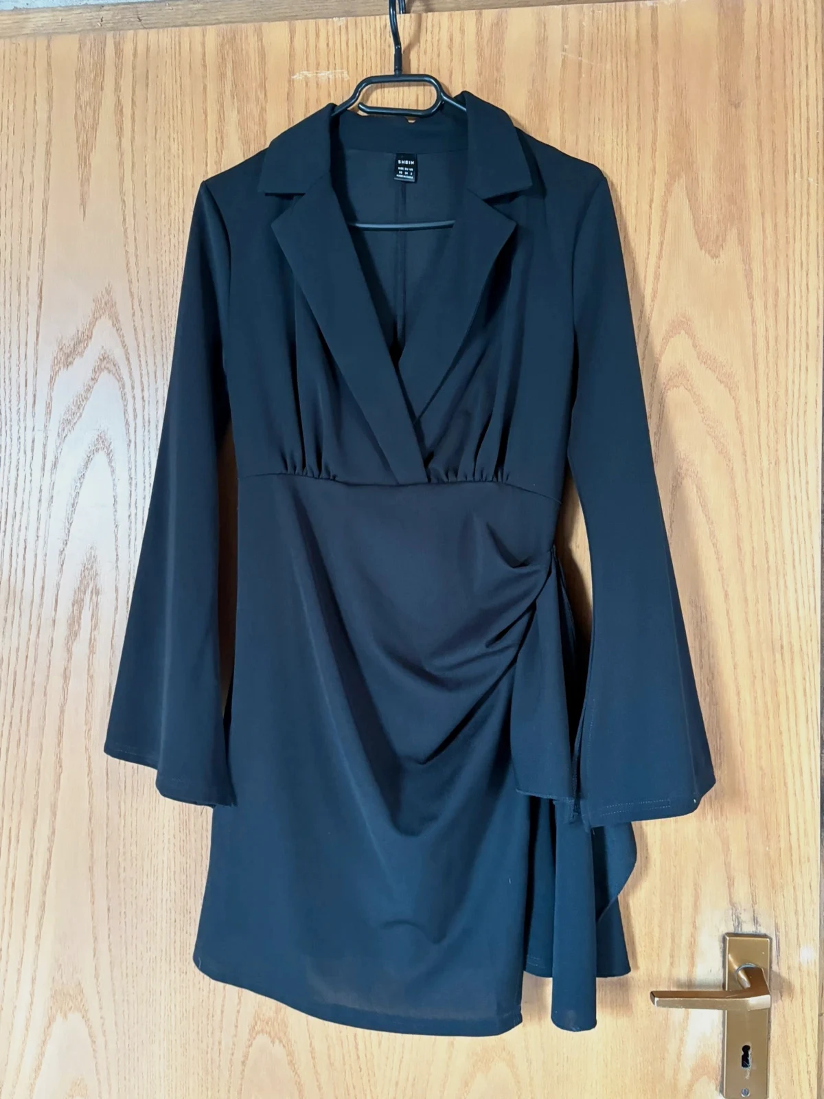 Robe noir style blazer – Shein – taille XS / 34 / 6