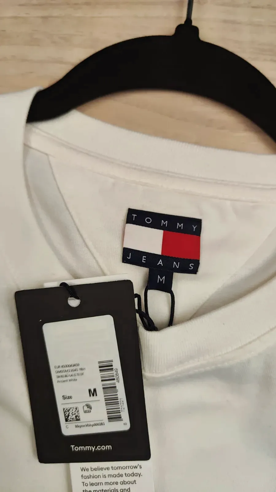 T-shirt Tommy Hilfiger Big Flag White - taille L – Tommy Hilfiger – taille L 7