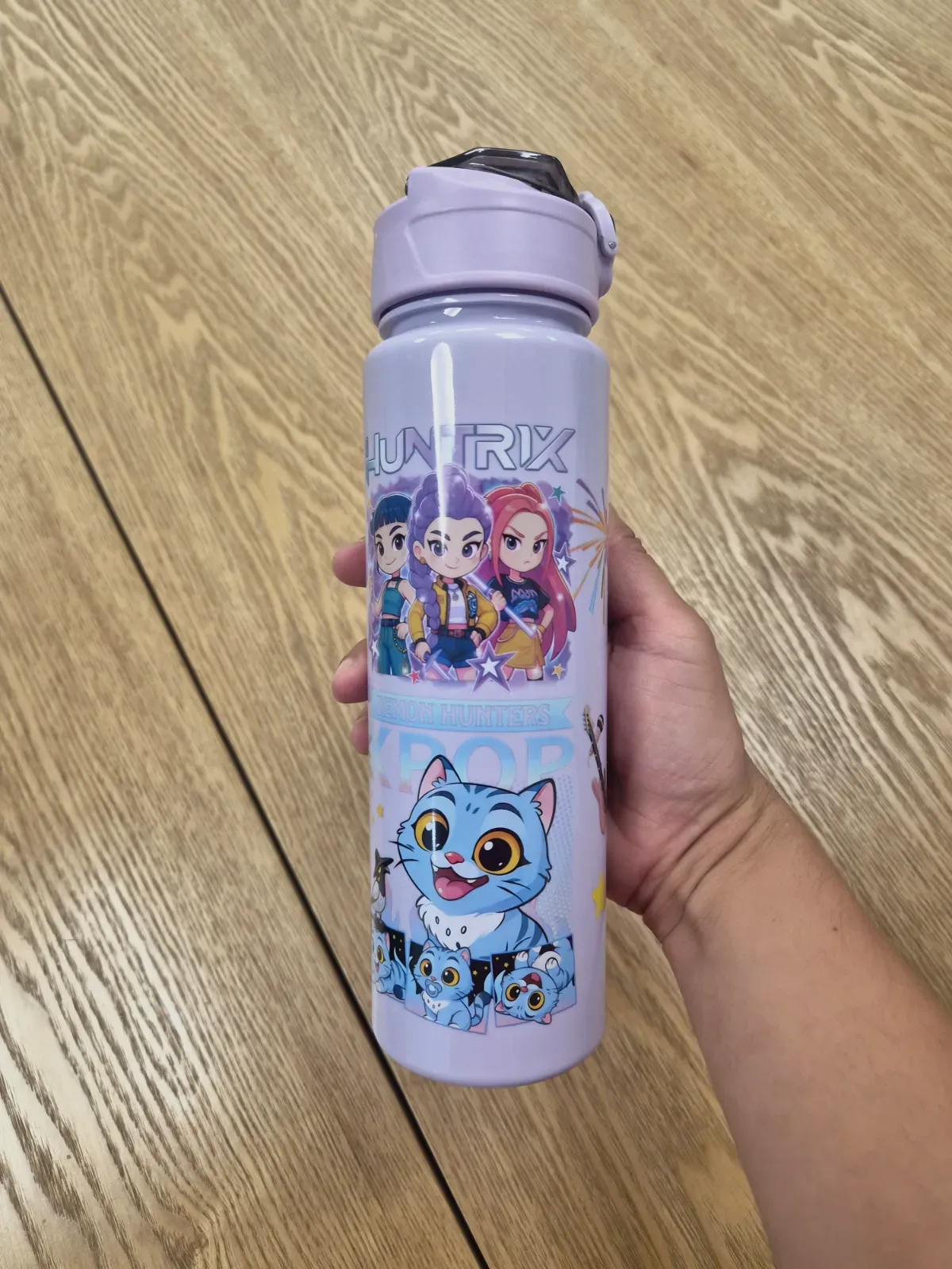 Gourde isotherme violette motifs Huntrix K-Pop – Kpop 2