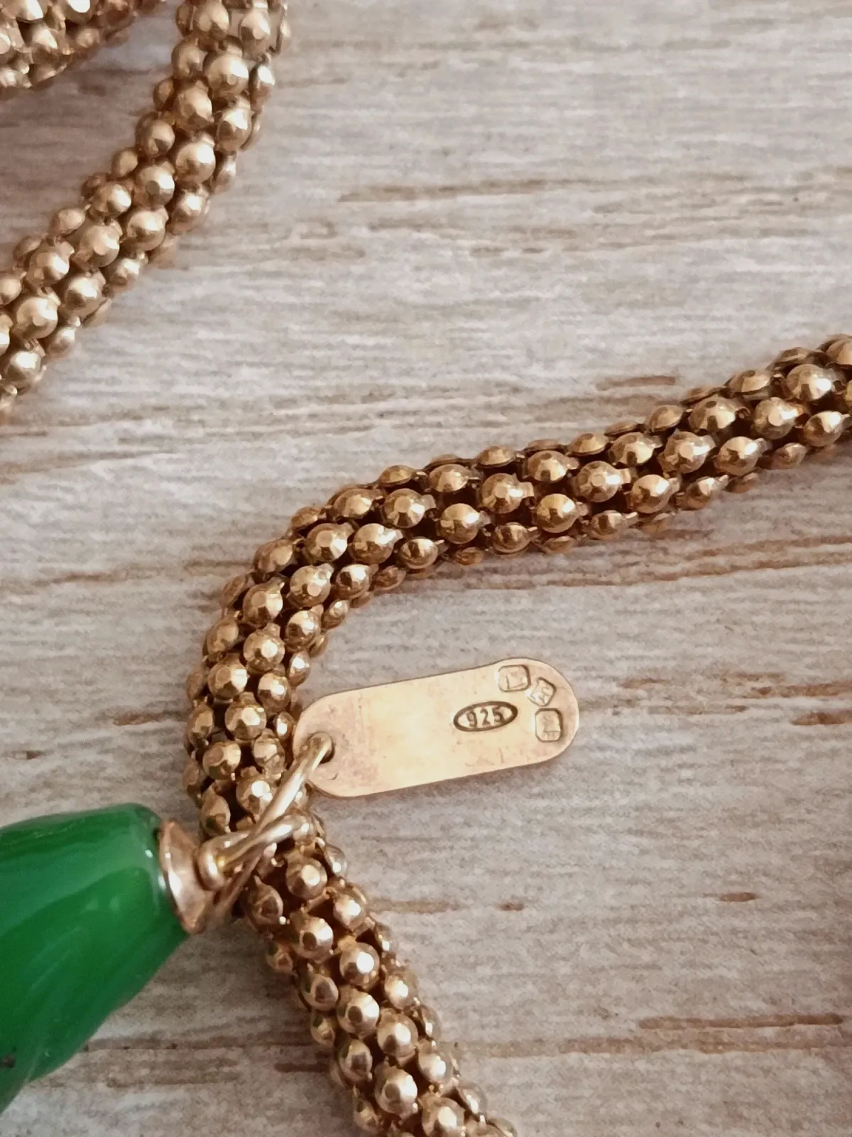 Collar de Alta Joyería M&G –Plata de Ley 925 con Baño de Oro, Ágatas y Perlas🔥🔥 – M&G 3