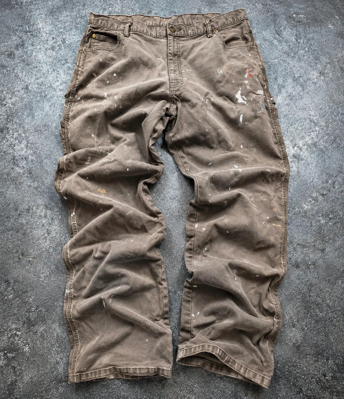 Dickies Carpenter Painter Workwear vintage W39/W40 patiné Utility Pants
