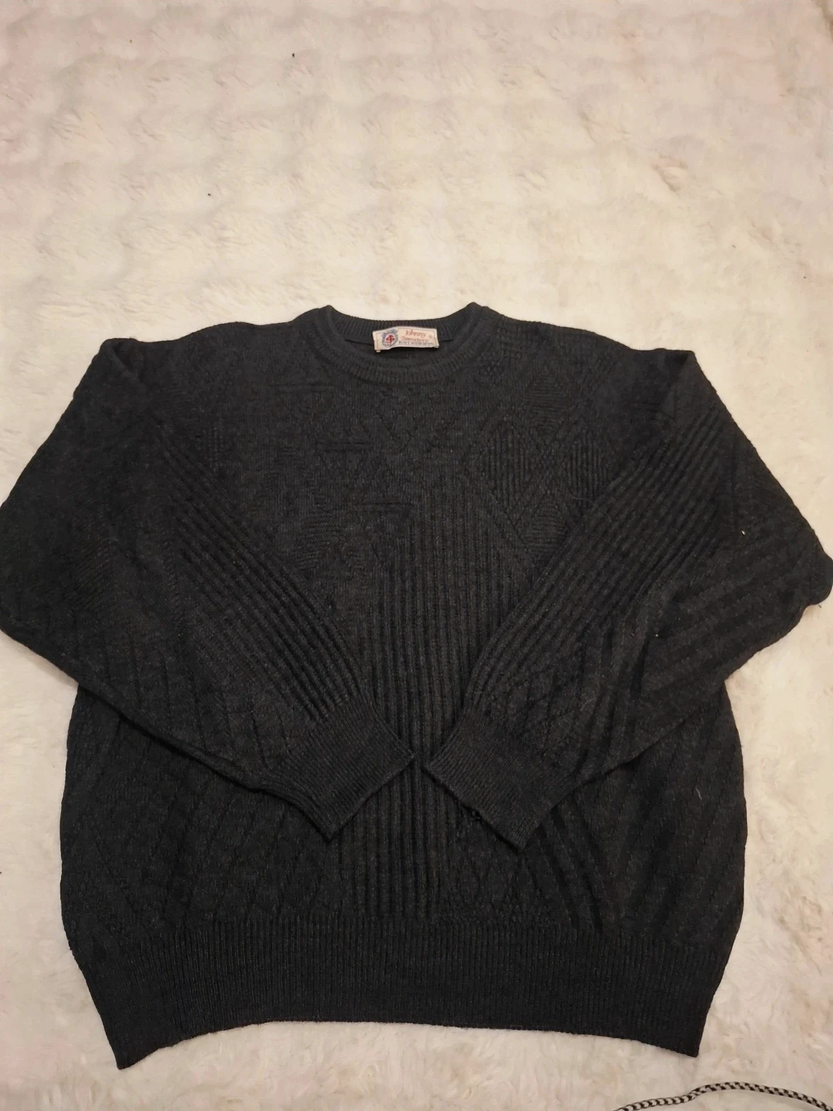 Pull Rétro / Vintage Col Rond Johnny Sweaters T.L / L