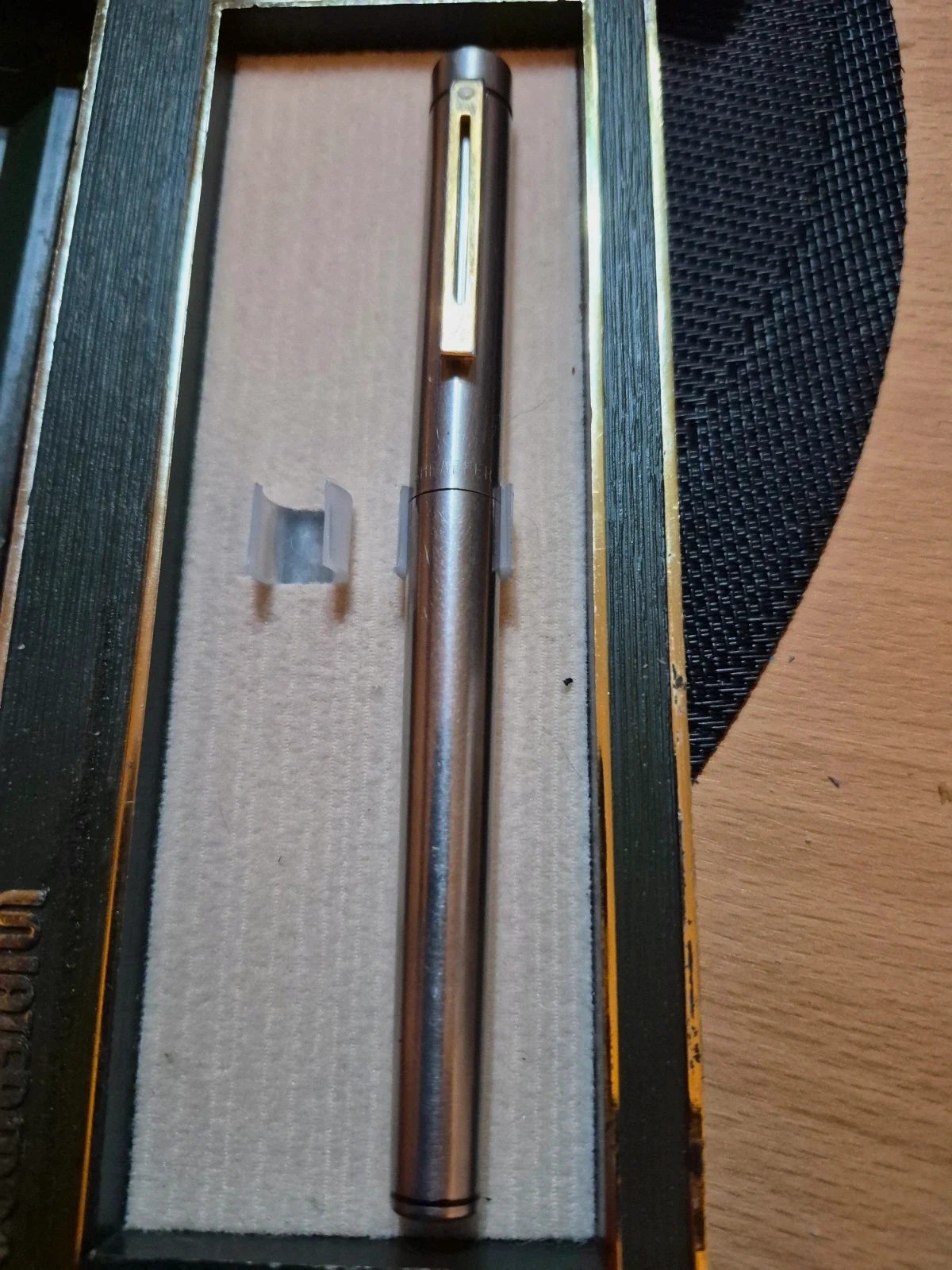 Stylo-plume Sheaffer targa 1001 Plume Or Massif 14K Vintage