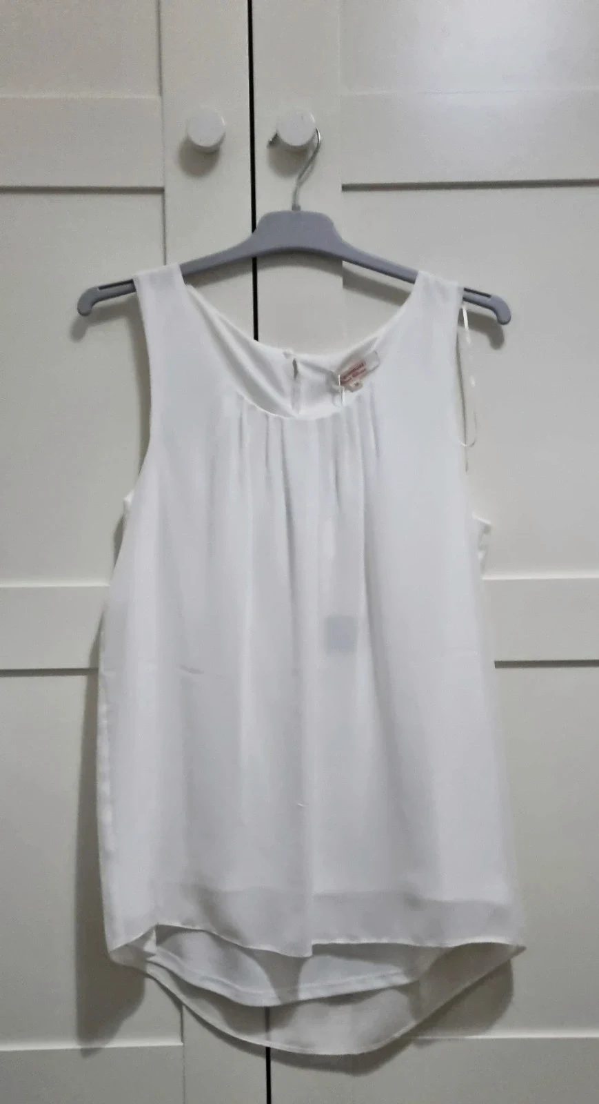 🌹Elegante Top sin mangas blanco🌹