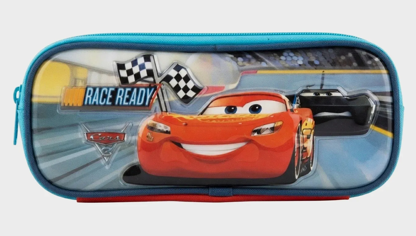 Mochila y estuche Cars Rayo McQueen – Set escolar – Disney 4