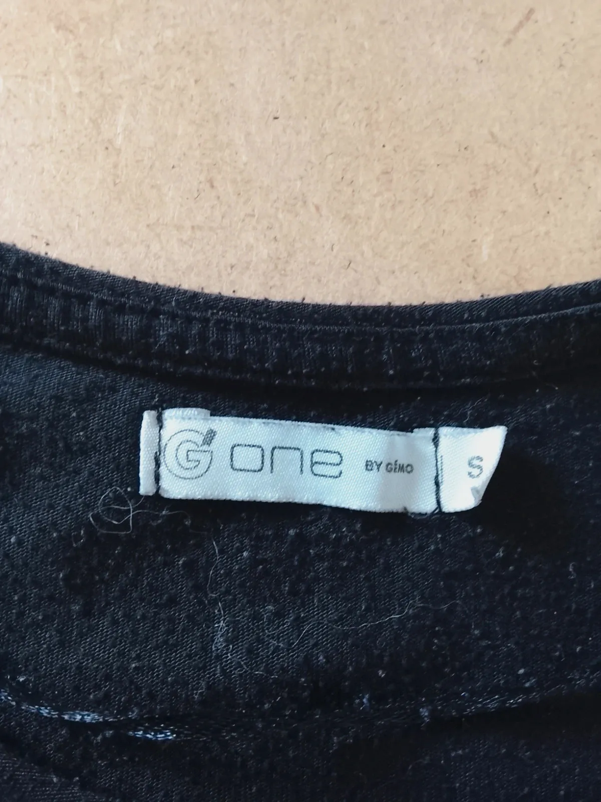 T-shirt noir G-one by Gémo - Taille S – Gémo – taille S / 36 / 8 2