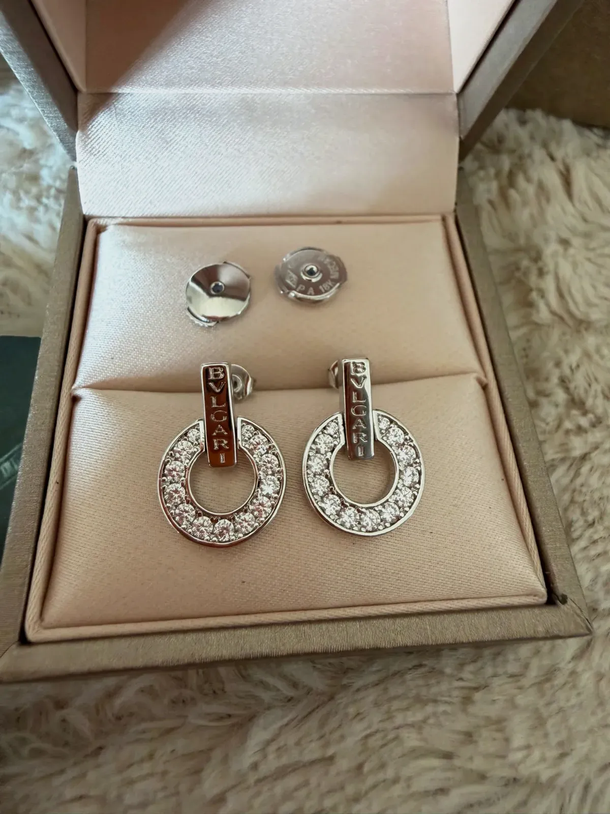Boucles d'oreilles Bulgari argent – Bulgari – argent 9