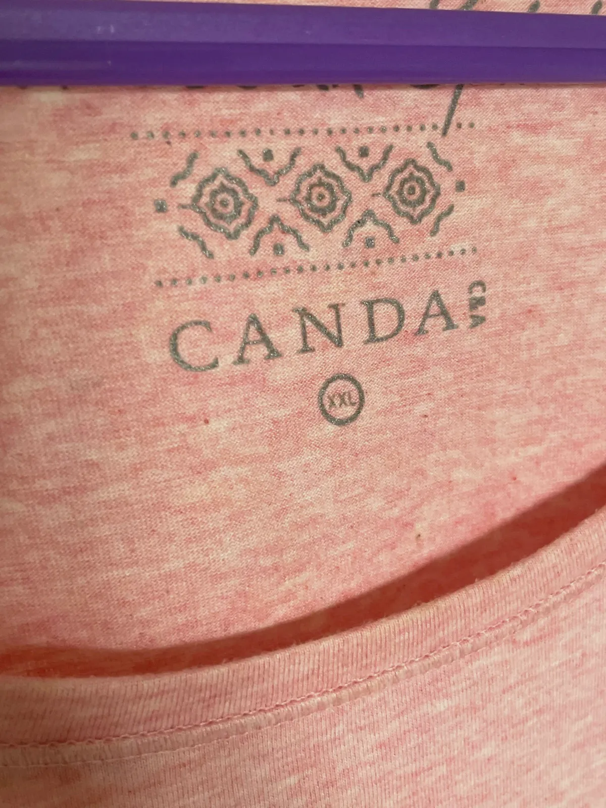 Camiseta Rosa "Follow Your Heart" C&A - Talla XL – C&A – taille XL / 42 / 14 4