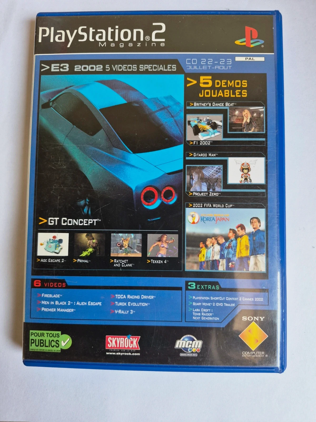 CD Démo PlayStation 2 Magazine n°22/23 - Spécial E3 2002