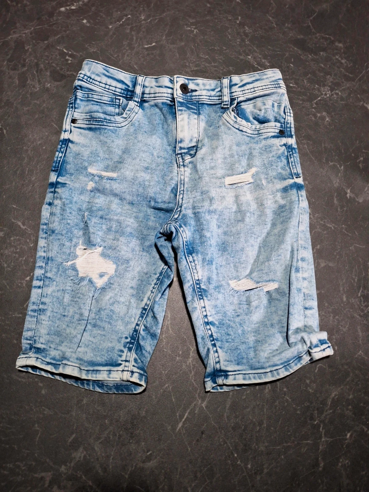 Short en jean 11ans skinny – Okaïdi – taille 11 ans / 146 cm