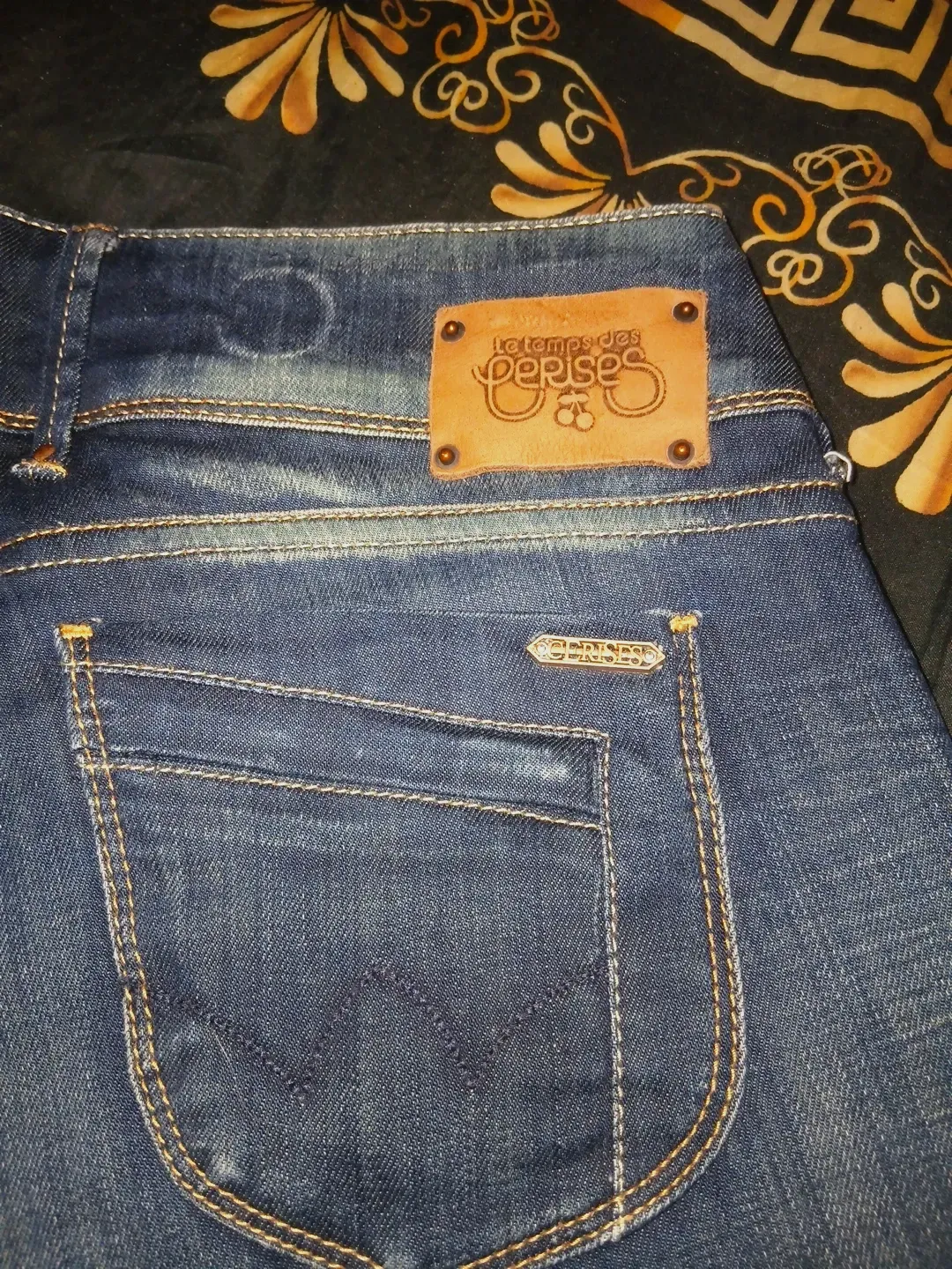 Jean slim bleu Le Temps des Cerises – Le Temps des Cerises – taille 38 4