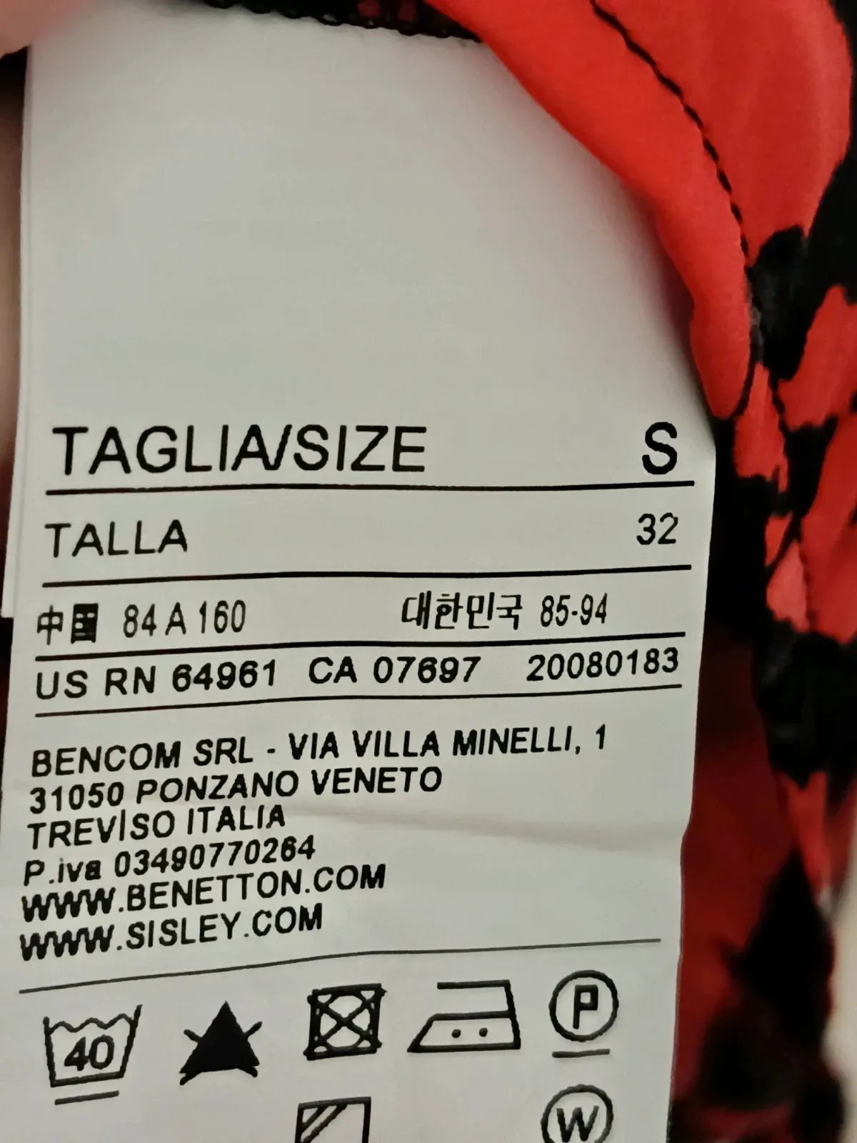 Precioso vestido Sisley 🔥🔥 – Sisley – taille S / 36 / 8 2