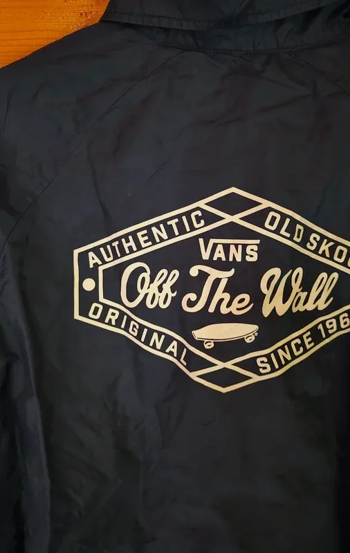 Veste coach Vans bleu marine Off The Wall – Vans – bleu marine – taille S 3