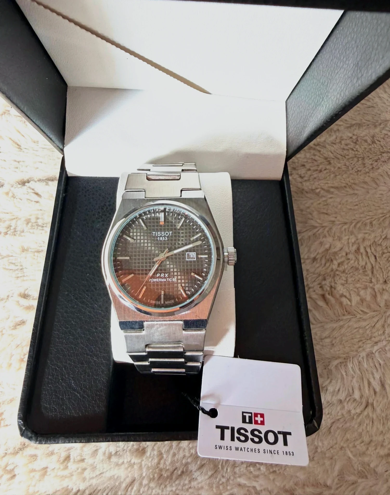Montre Tissot PRX powermatic 80 noire ne