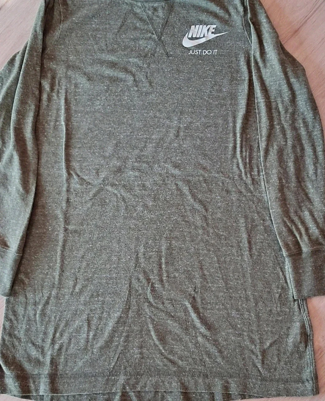 Sweat Nike vert kaki logo Just Do It taille S