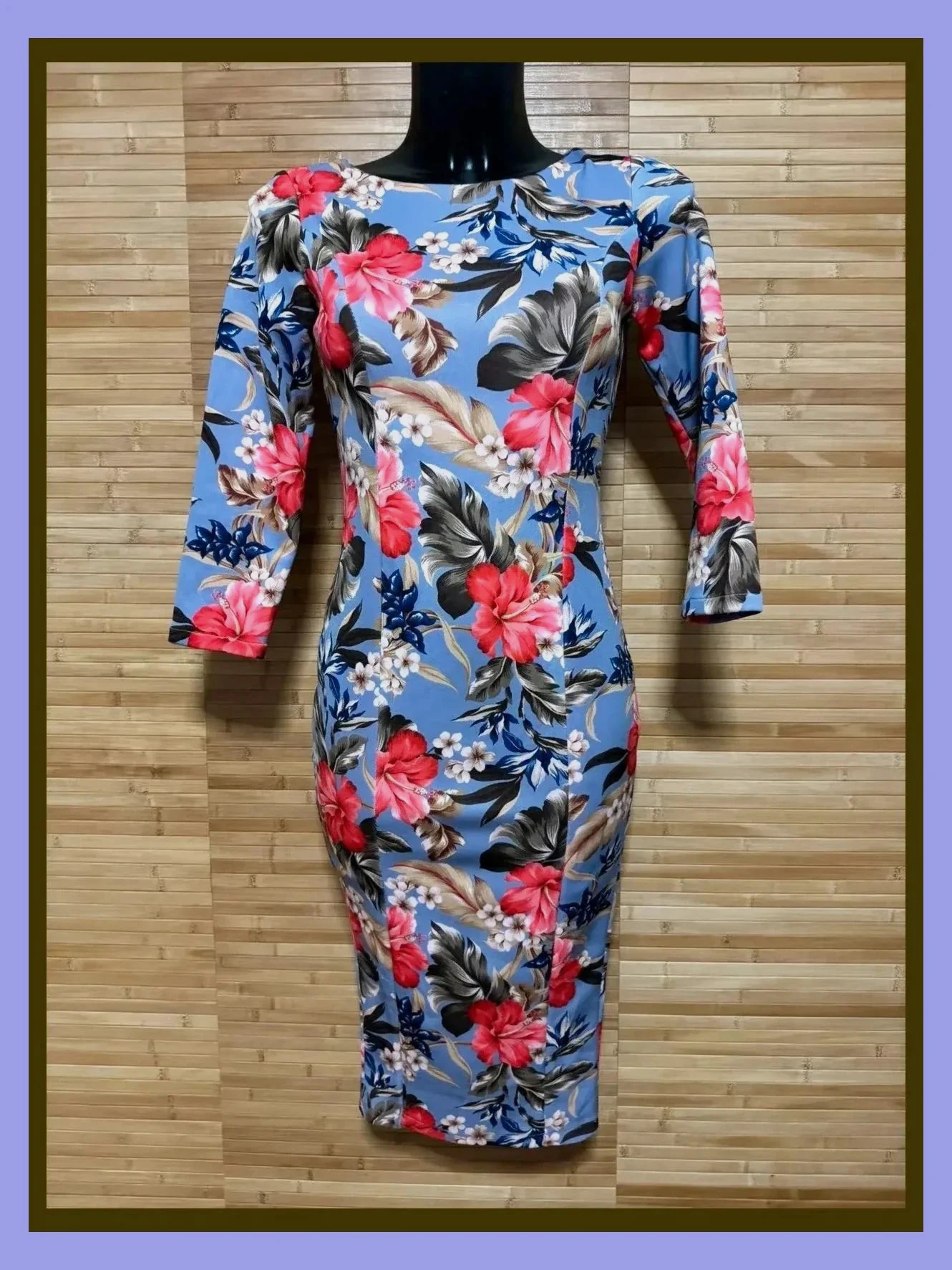Espectacular vestido ajustado flores de Marta en Brazil, talla M 😍