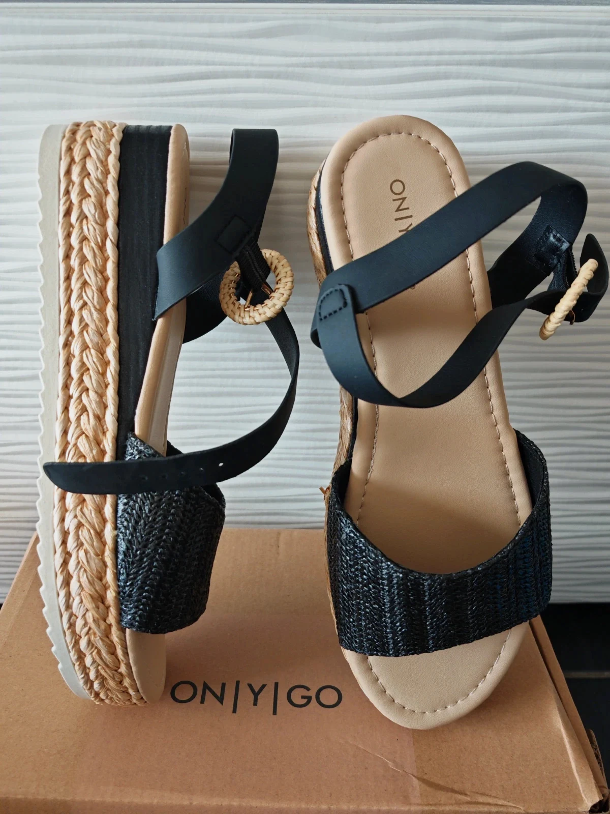 sandales compensées ONLYGO – taille 41