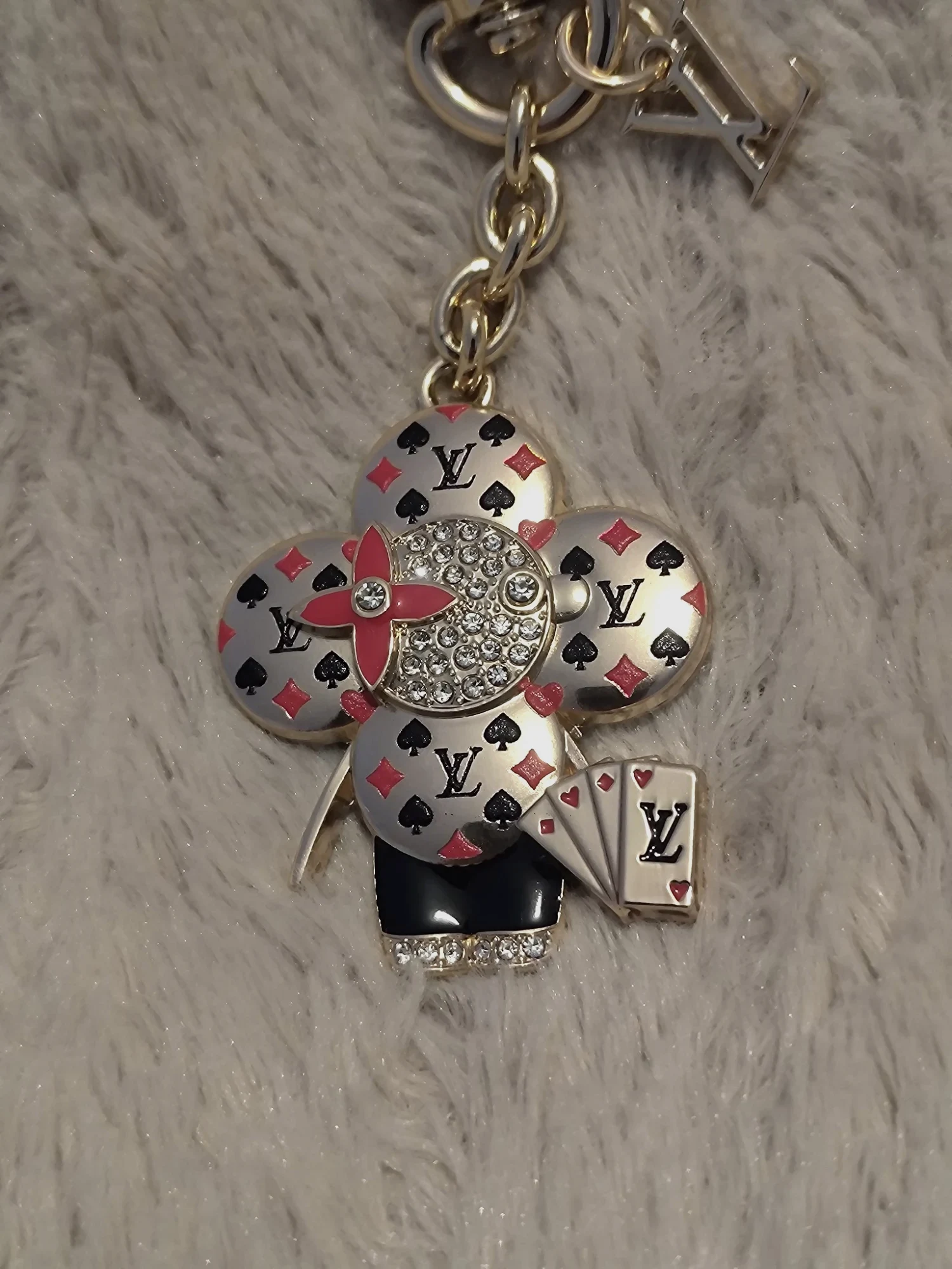 Bijou de sac Louis Vuitton Porte-clés Vivienne Casino – Louis Vuitton – taille Taille unique