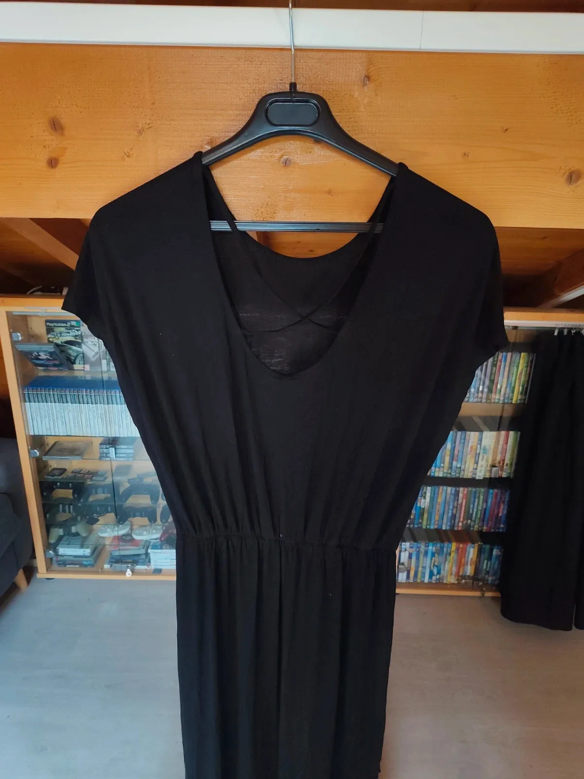 Robe longue H&M noire dos croisé – H&M – noir – taille M 3