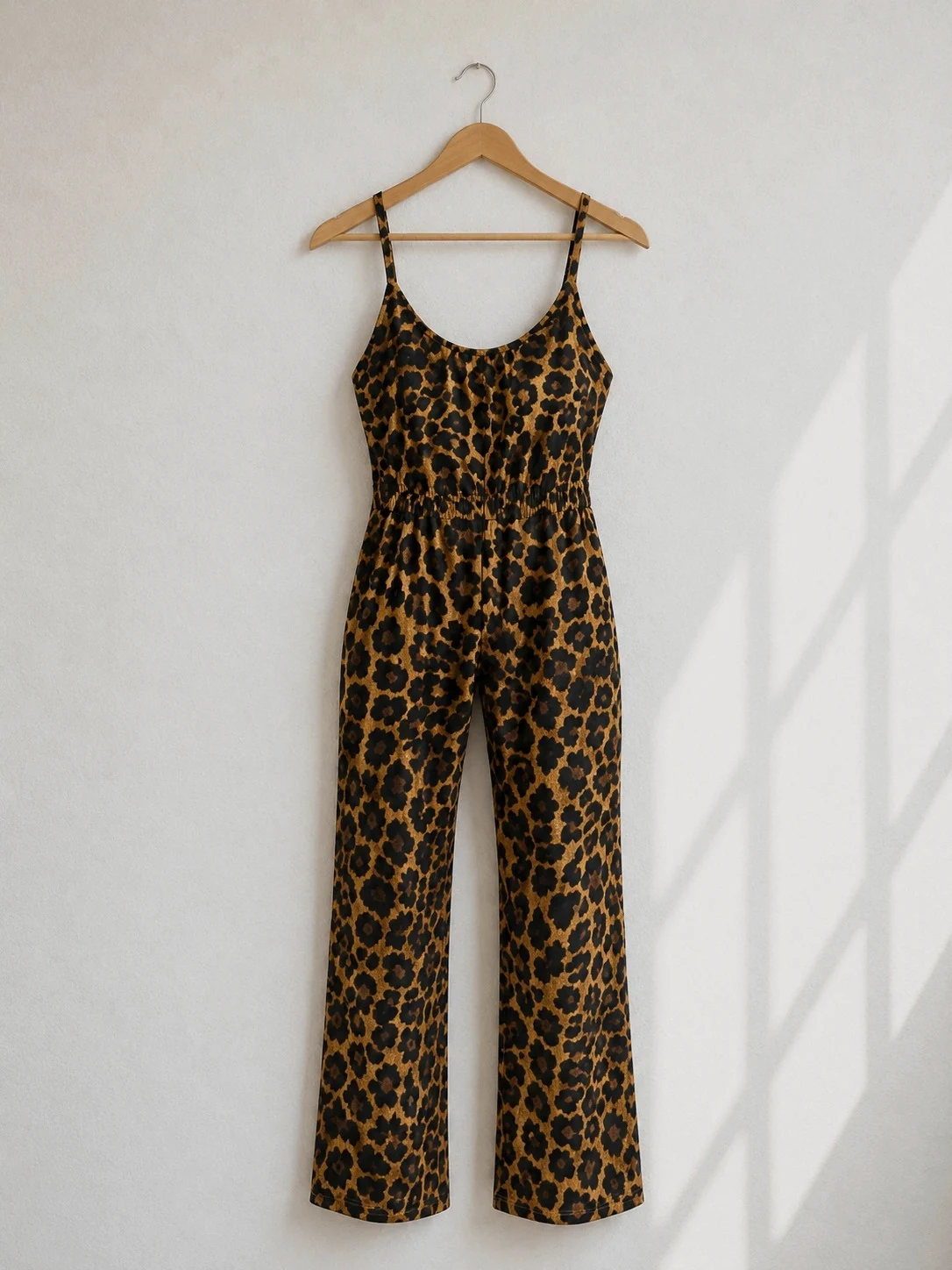 Combinaison léopard XL fluide chic tendance