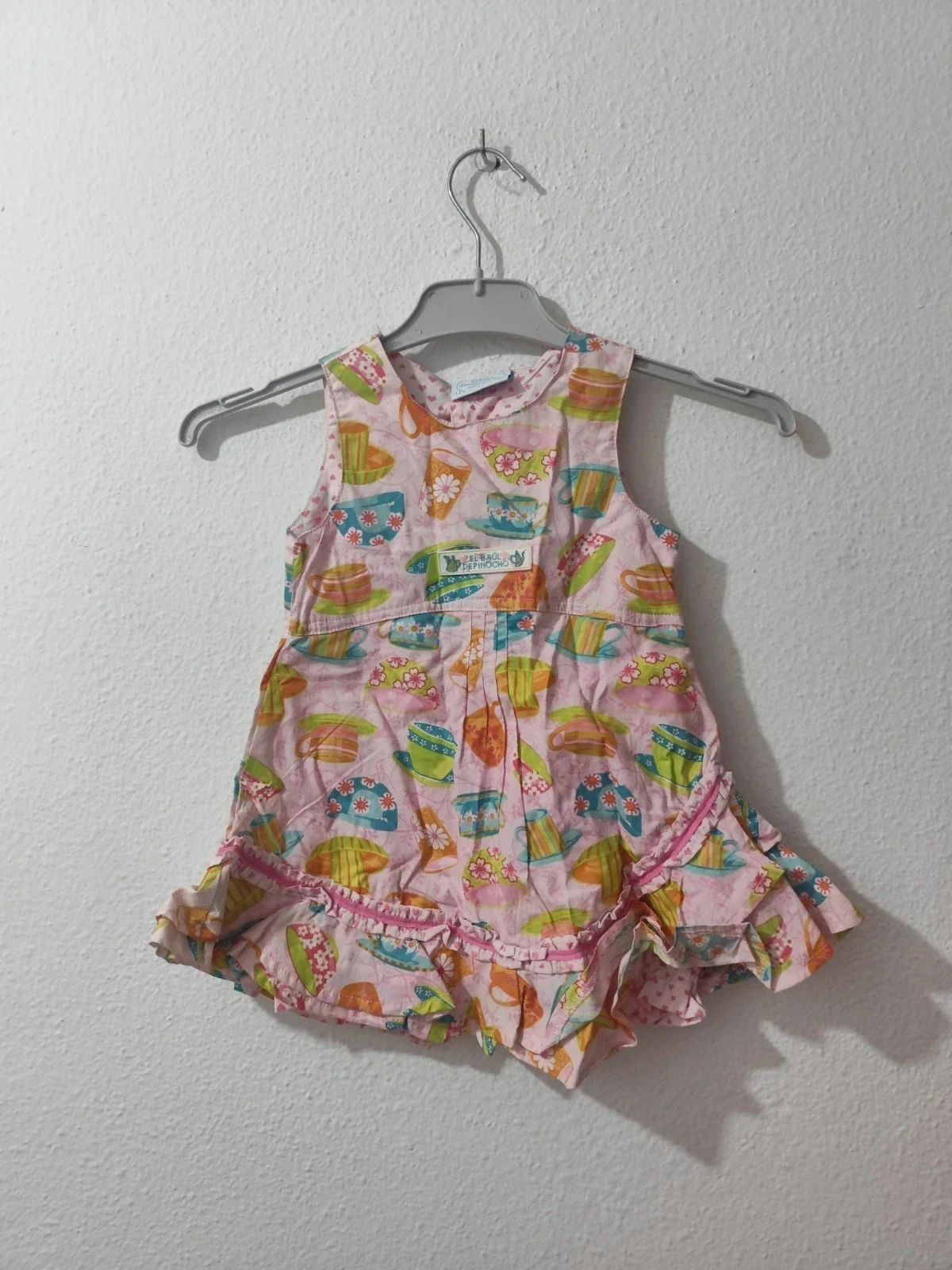 Vestido rosa – El baul Depinocho – taille 12-18 mois / 80 cm