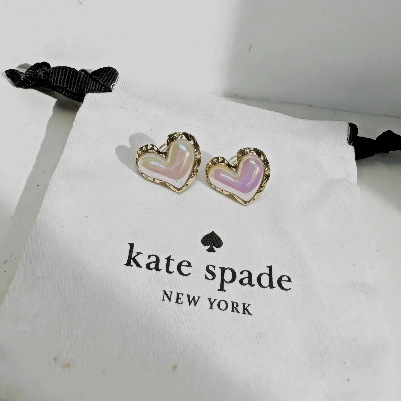 Boucles d'oreilles cœur kate spade NEW YORK