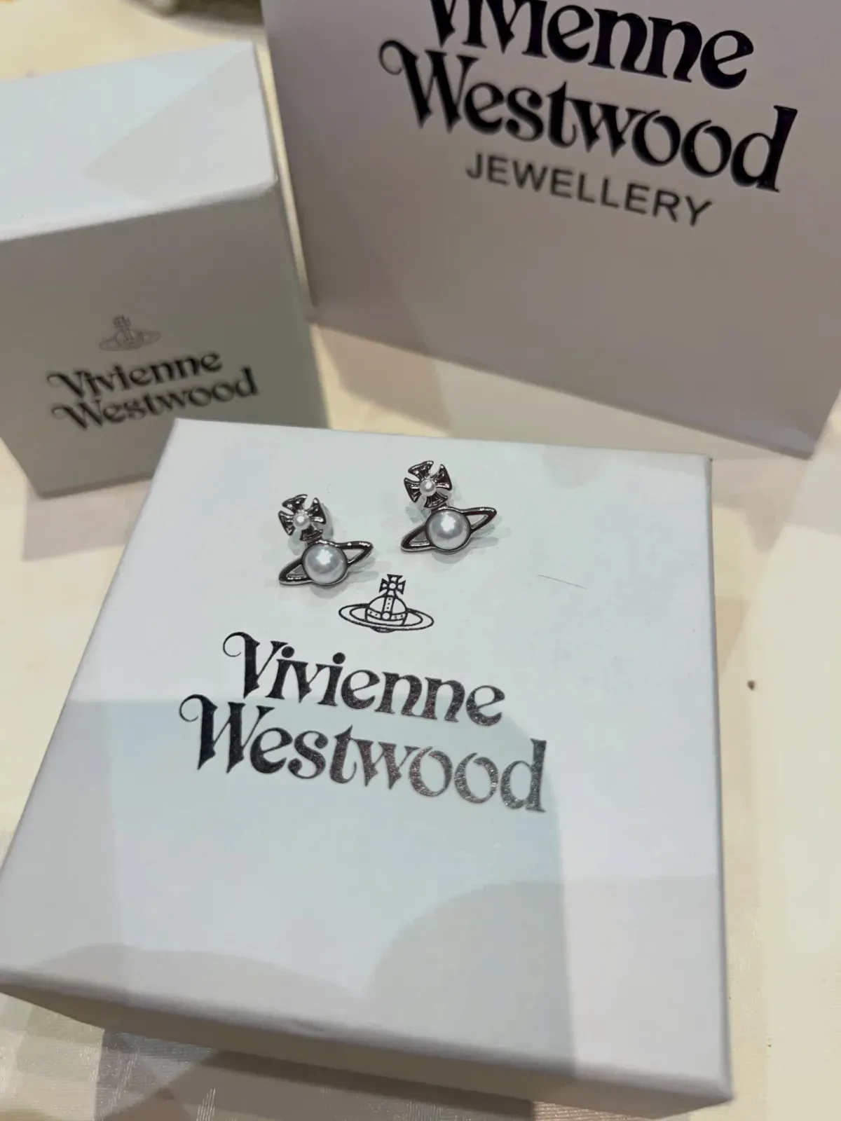 Boucles d'oreilles Vivienne Westwood – Vivienne Westwood – Argenté, jaune, violet – taille Taille unique 2