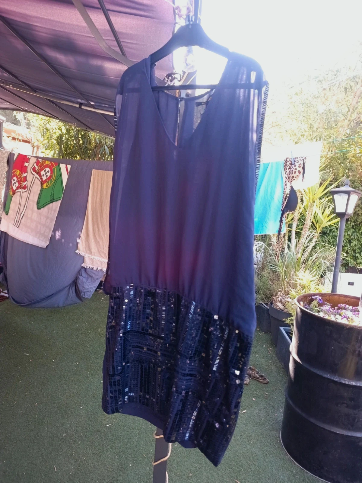 Robe jupe paillette taille 40