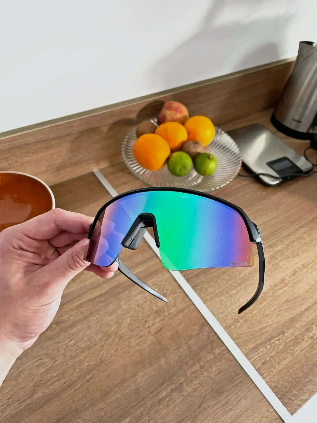 Lunettes de sport verres miroir