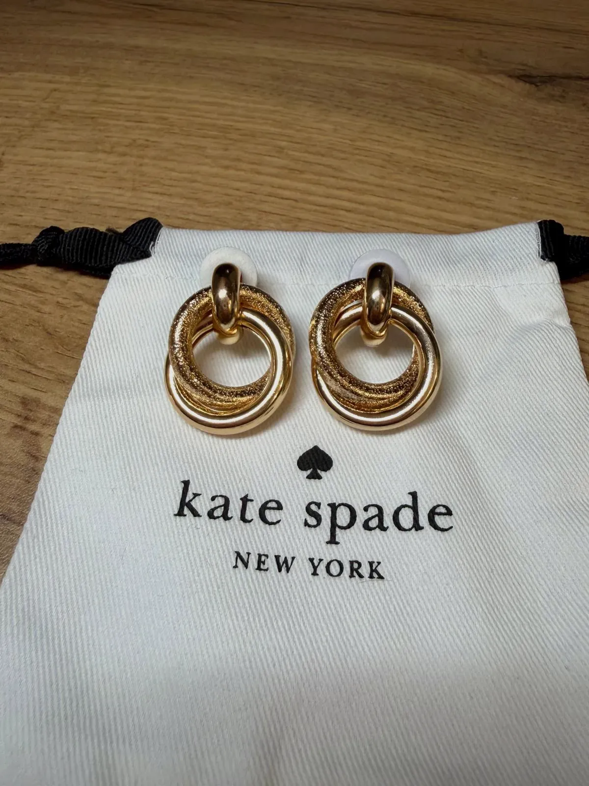 Boucles d'oreilles clips dorées Kate Spade – Kate Spade – doré – taille Taille unique 6
